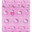 Japan Sanrio - Hello Kitty 90s Tile Sticker (Leopard) Pink
