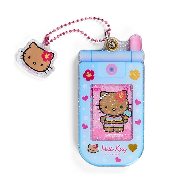 Japan Sanrio - Hello Kitty Slide Glass Holder (Tan)