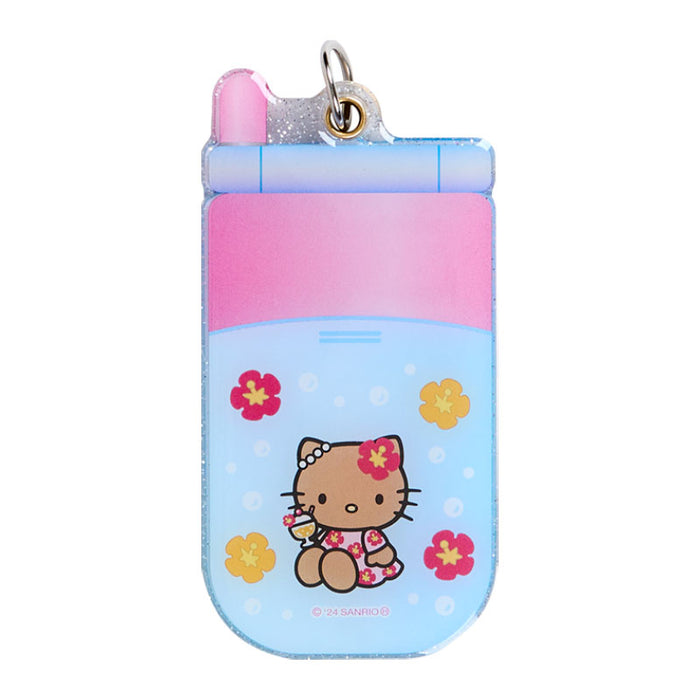 Japan Sanrio - Hello Kitty Slide Glass Holder (Tan)