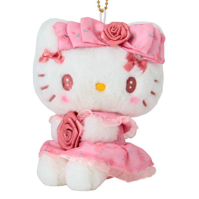 Japan Sanrio - Hello Kitty Plush Keychain (Dolly Rose)