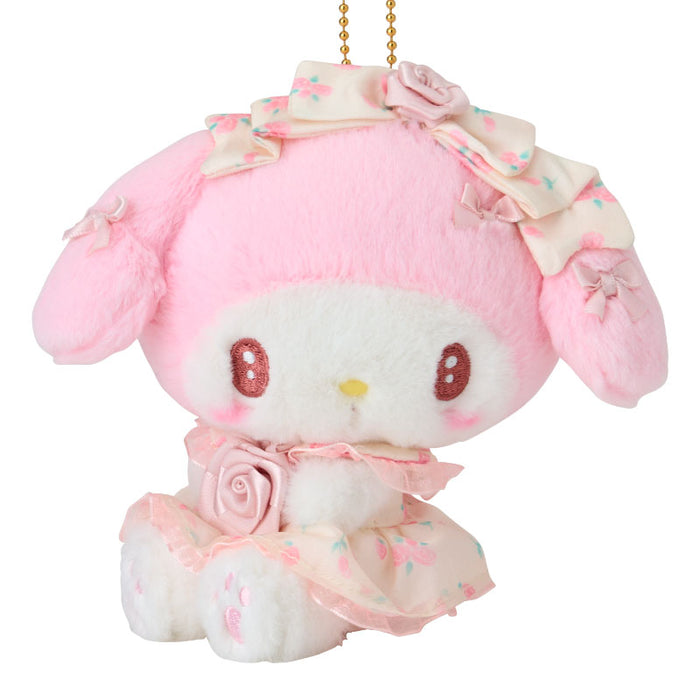 Japan Sanrio - My Melody Plush Keychain (Dolly Rose)