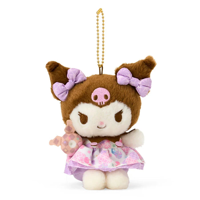 Japan Sanrio - Kuromi Plush Keychain (Nagoya Pastel)