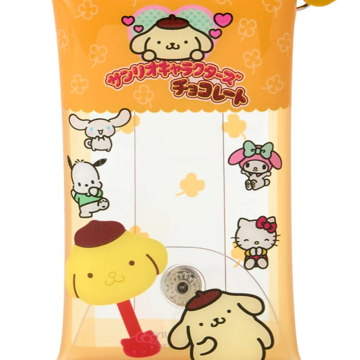 Japan Sanrio - Pompompurin Sanrio Characters Chocolate Multi Clear Case S