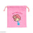 Japan Sanrio - My Melody Sanrio Characters Chocolate Sagara Embroidery Drawstring Bag