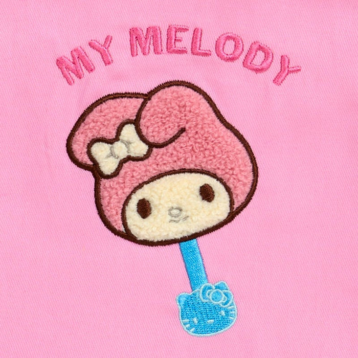 Japan Sanrio - My Melody Sanrio Characters Chocolate Sagara Embroidery Drawstring Bag