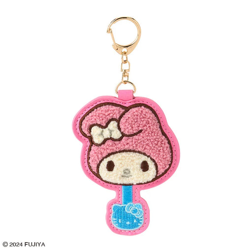 Japan Sanrio - My Melody Sanrio Characters Chocolate Sagara Embroidery Keychain