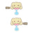 Japan Sanrio - Cinnamoroll Sanrio Characters Chocolate Hair Clip