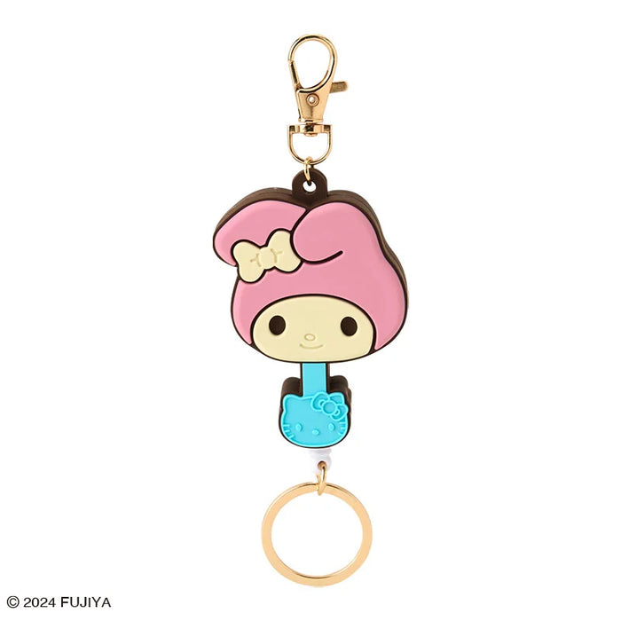 Japan Sanrio - My Melody Sanrio Characters Chocolate Rubber Key Reel