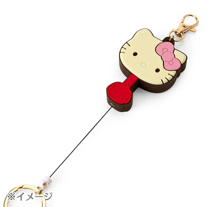 Japan Sanrio - Pompompurin Sanrio Characters Chocolate Rubber Key Reel