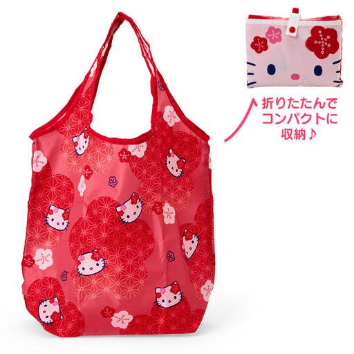 Japan Sanrio - Hello Kitty Japanese Pattern Eco Bag