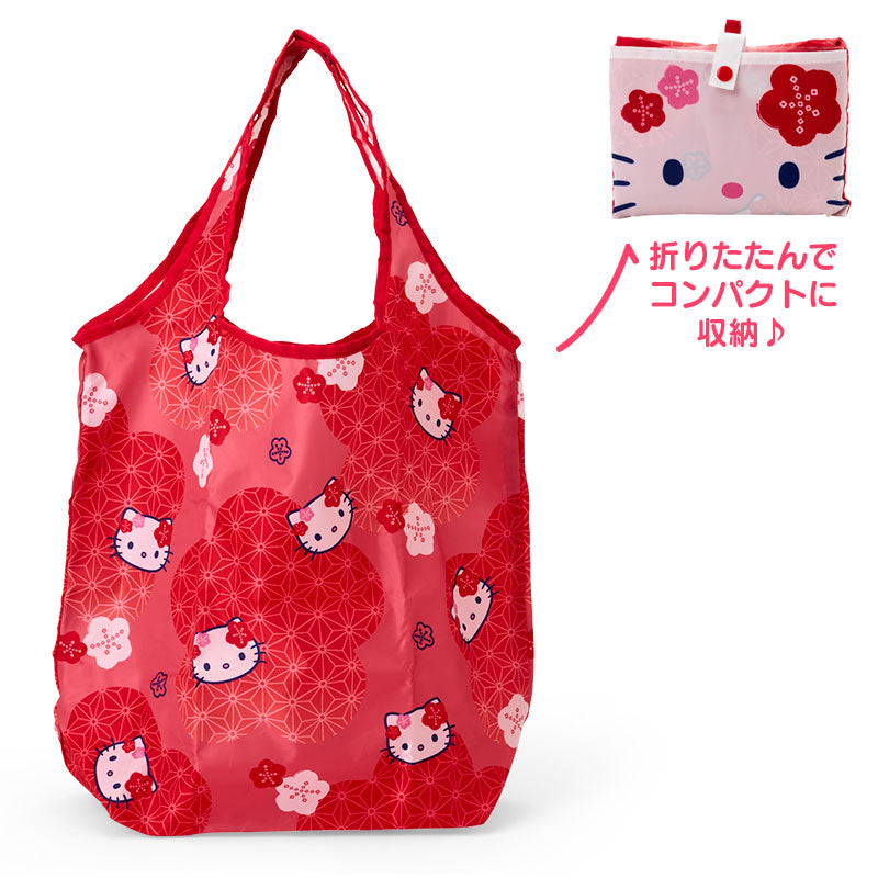 Japan Sanrio - Hello Kitty Japanese Pattern Eco Bag