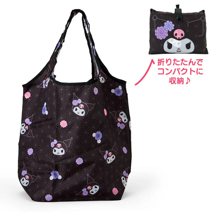 Japan Sanrio - Kuromi Japanese Pattern Eco Bag