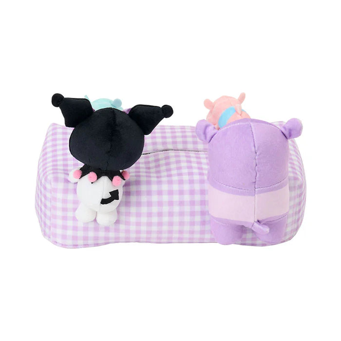 Japan Sanrio - Kuromi Tissue Box Case