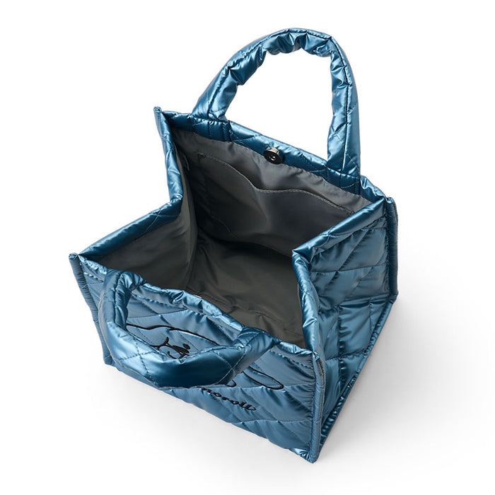 Japan Sanrio - Cinnamoroll Metallic Quilted Cube Bag