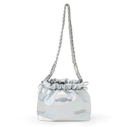 Japan Sanrio - Cinnamoroll Metallic Drawstring Shoulder Bag