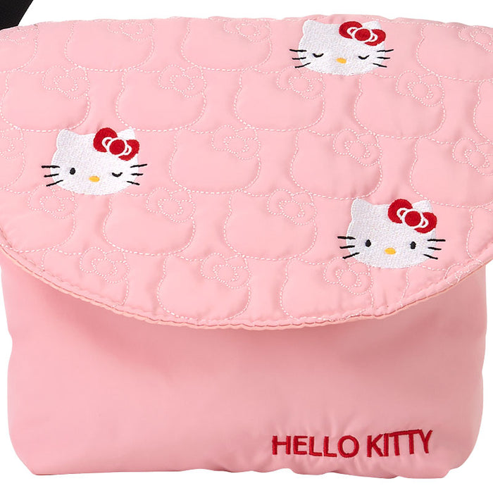 Japan Sanrio - Hello Kitty Quilted Shoulder Bag (Color: Pink)