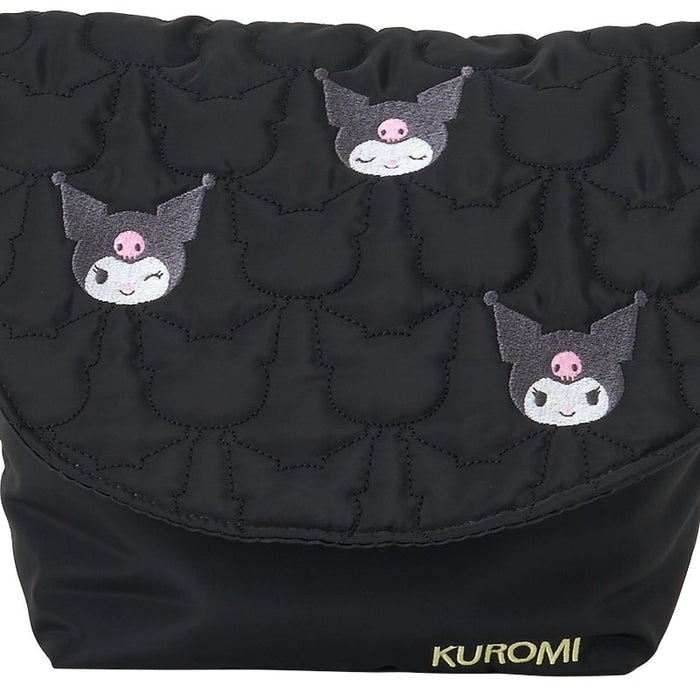 Japan Sanrio - Kuromi Quilted Shoulder Bag