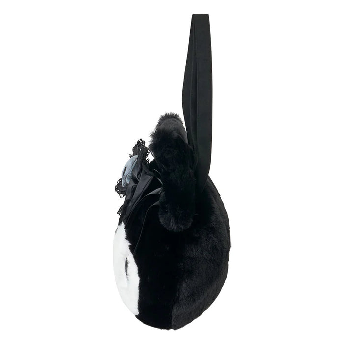 Japan Sanrio - Kuromi Face-shaped tote bag (Midnight MeloClo Special)