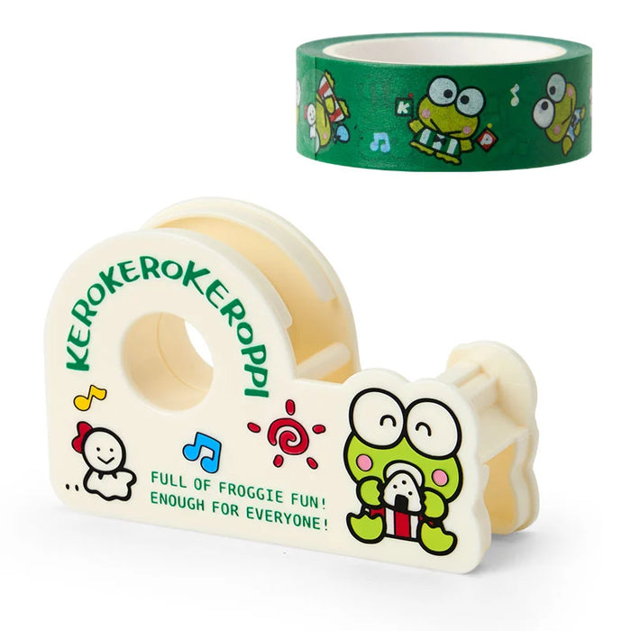 Japan Sanrio - Kero Kero Keroppi Tape Cutter & Paper Tape (Everyday items, Sanrio forever)
