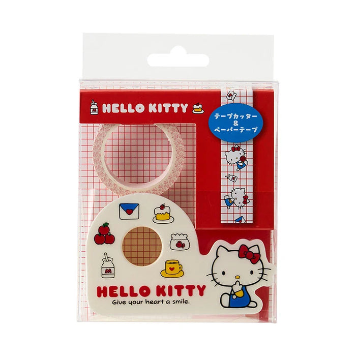 Japan Sanrio - Hello Kitty Tape Cutter & Paper Tape (Everyday items, Sanrio forever)
