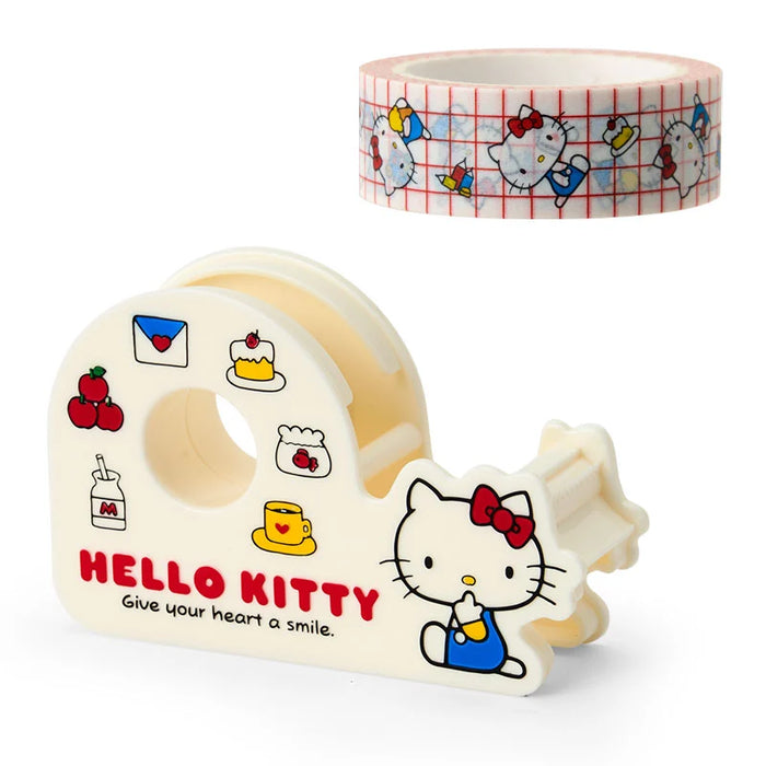 Japan Sanrio - Hello Kitty Tape Cutter & Paper Tape (Everyday items, Sanrio forever)