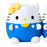 Japan Sanrio - Hello Kitty & Hello Mimmy Pair of Mini Cushions