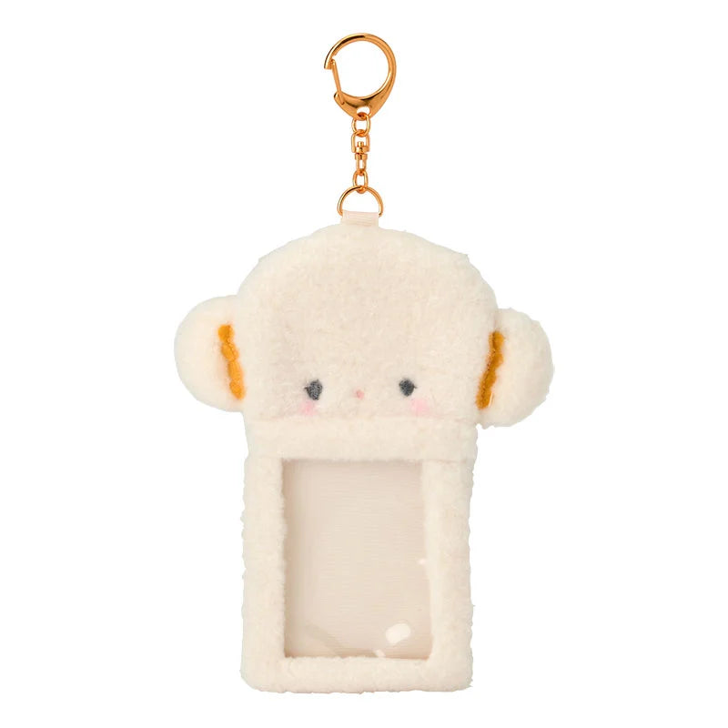 Japan Sanrio - Cogimyun Boa Fabric Trading Card Holder (Enjoy Idol)