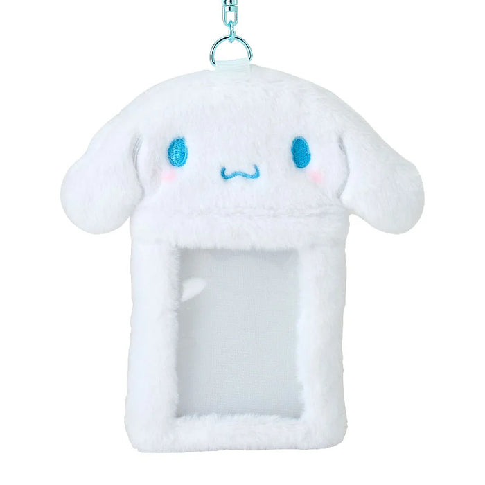 Japan Sanrio - Cinnamoroll Boa Fabric Trading Card Holder (Enjoy Idol)