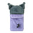 Japan Sanrio - Kuromi Boa Fabric Trading Card Holder (Enjoy Idol)