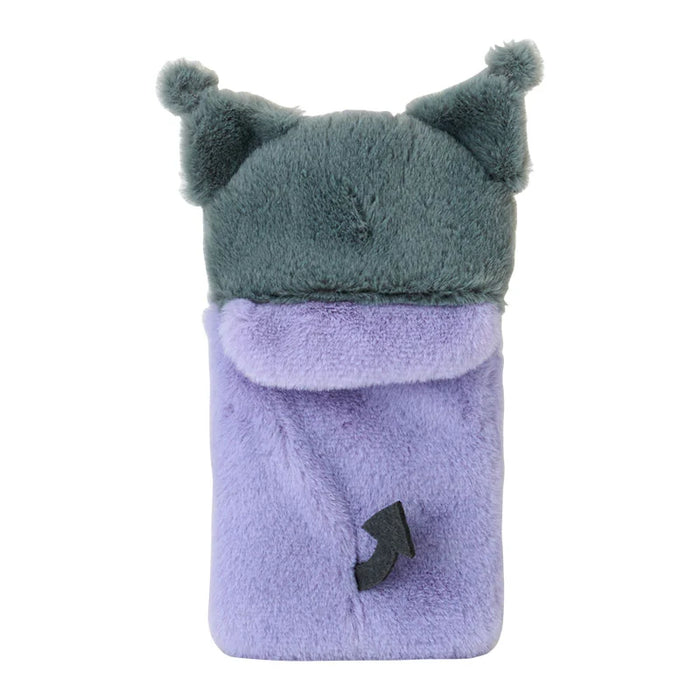 Japan Sanrio - Kuromi Boa Fabric Trading Card Holder (Enjoy Idol)