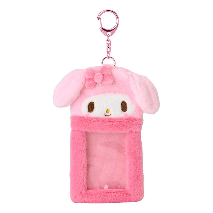 Japan Sanrio - My Melody Boa Fabric Trading Card Holder (Enjoy Idol)