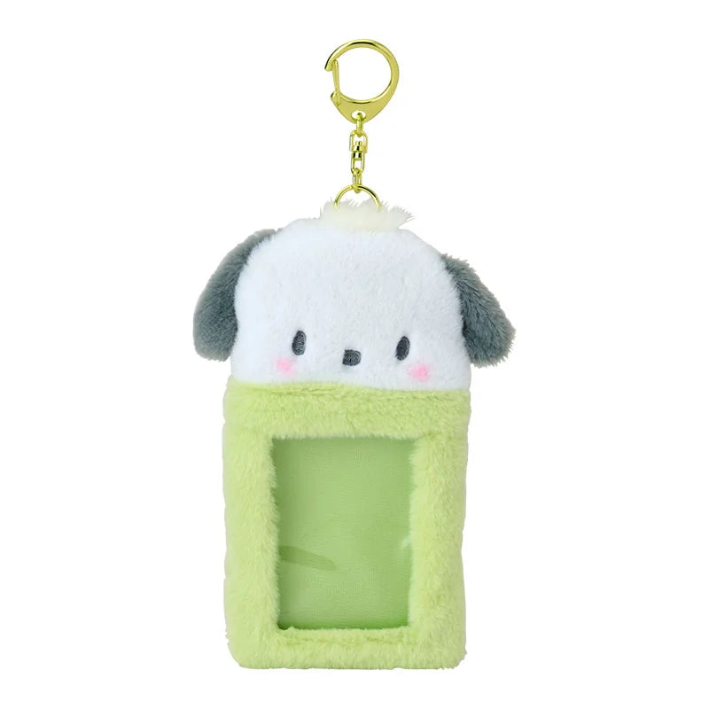 Japan Sanrio - Pochacco Boa Fabric Trading Card Holder (Enjoy Idol)