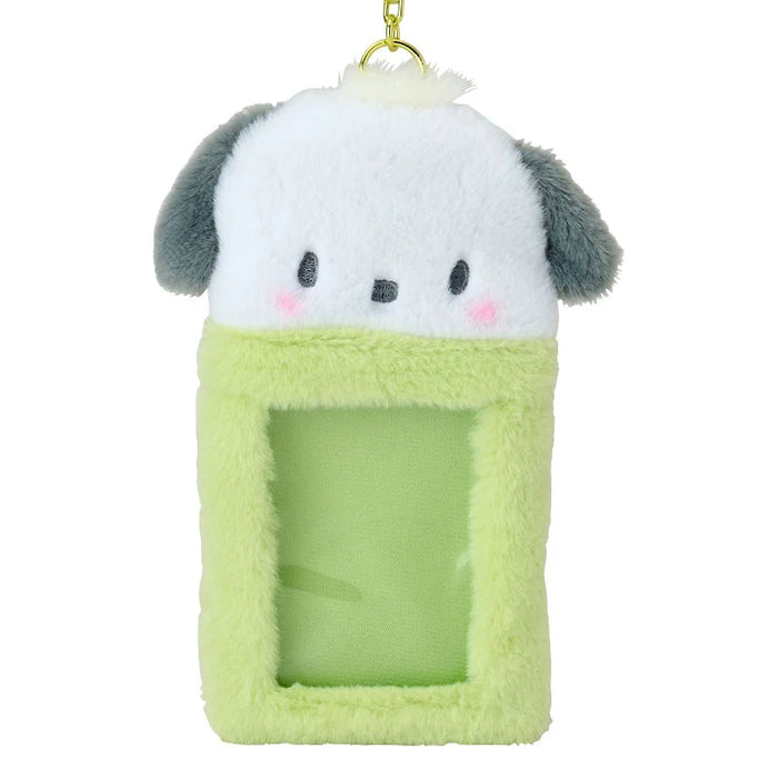 Japan Sanrio - Pochacco Boa Fabric Trading Card Holder (Enjoy Idol)