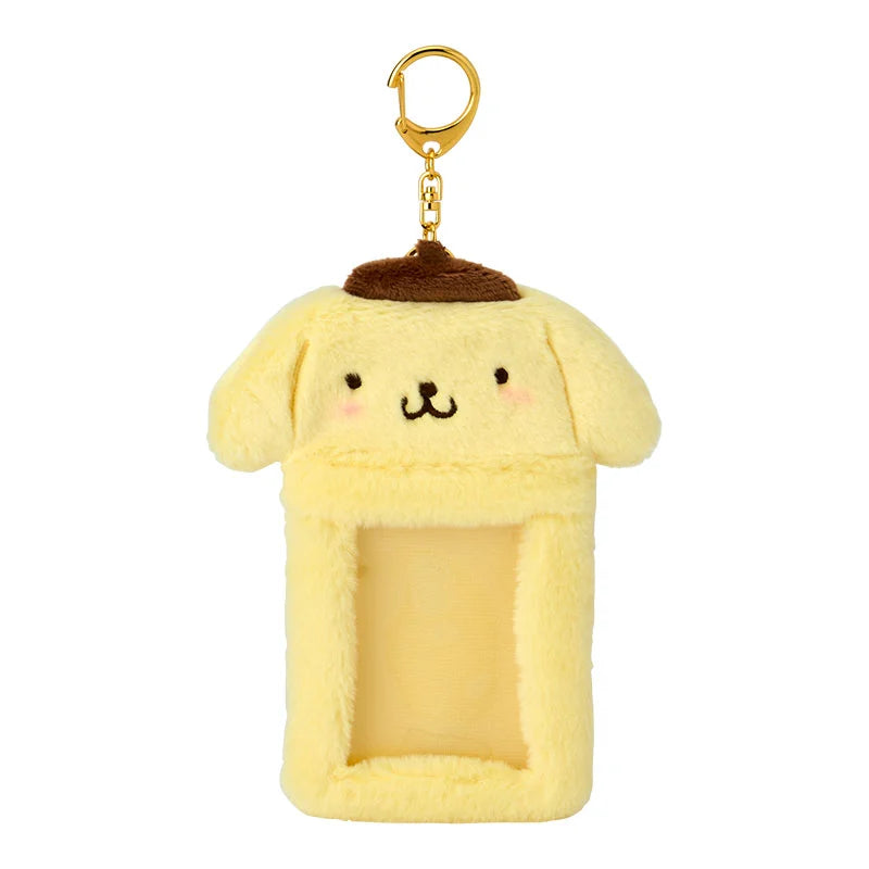 Japan Sanrio - Pompompurin Boa Fabric Trading Card Holder (Enjoy Idol)