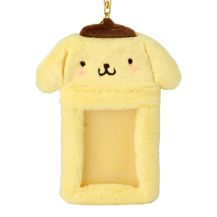 Japan Sanrio - Pompompurin Boa Fabric Trading Card Holder (Enjoy Idol)