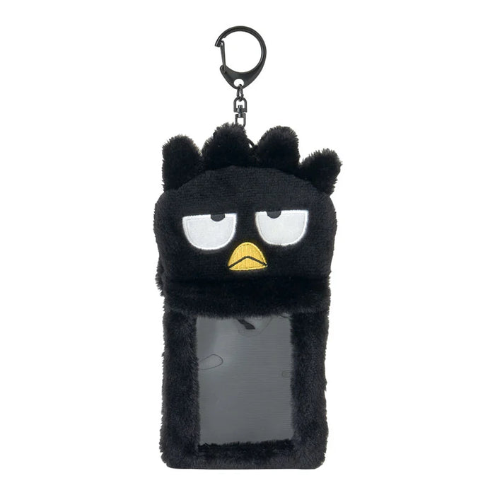 Japan Sanrio - Badtz-Maru Boa Fabric Trading Card Holder (Enjoy Idol)