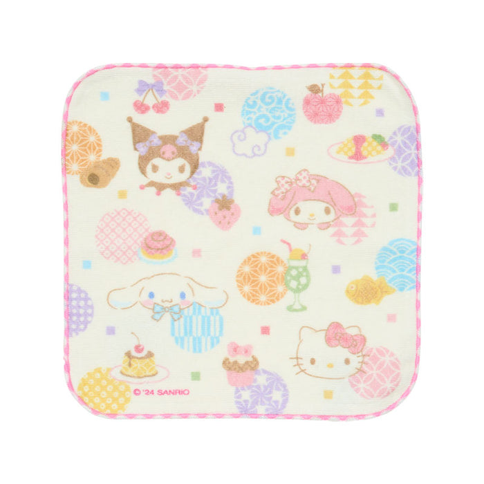 Japan Sanrio - Sanrio Characters Small Towel (Nagoya Pastel)