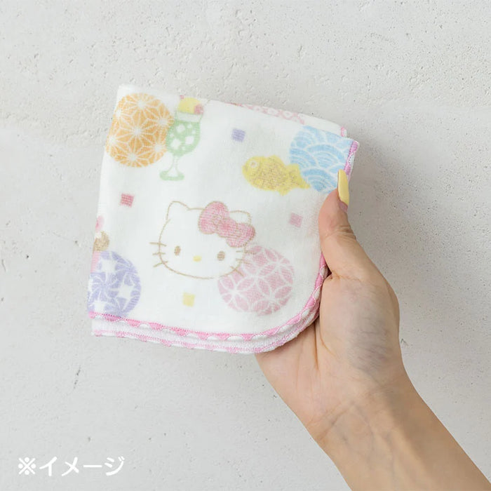 Japan Sanrio - Sanrio Characters Small Towel (Nagoya Pastel)