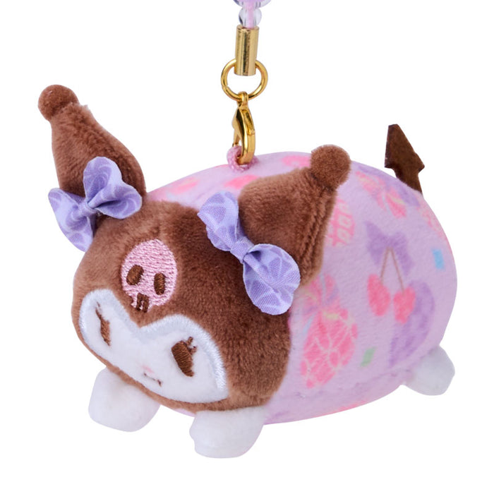 Japan Sanrio - Kuromi Plush Strap  (Nagoya Pastel)