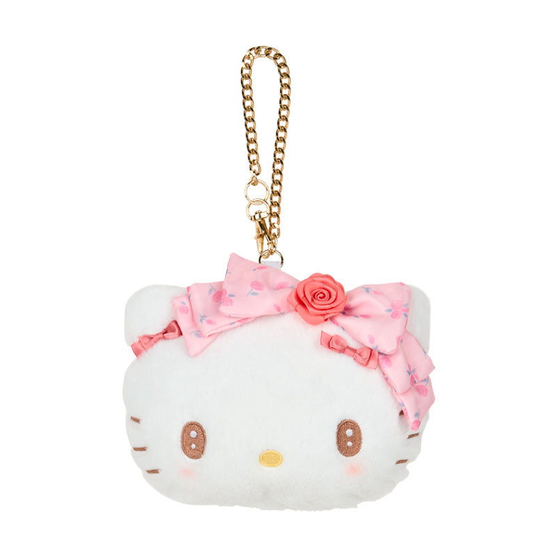Japan Sanrio - Hello Kitty Face-Shaped Pass Case (Dolly Rose)