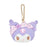 Japan Sanrio - Kuromi Face-Shaped Pass Case (Dolly Rose)