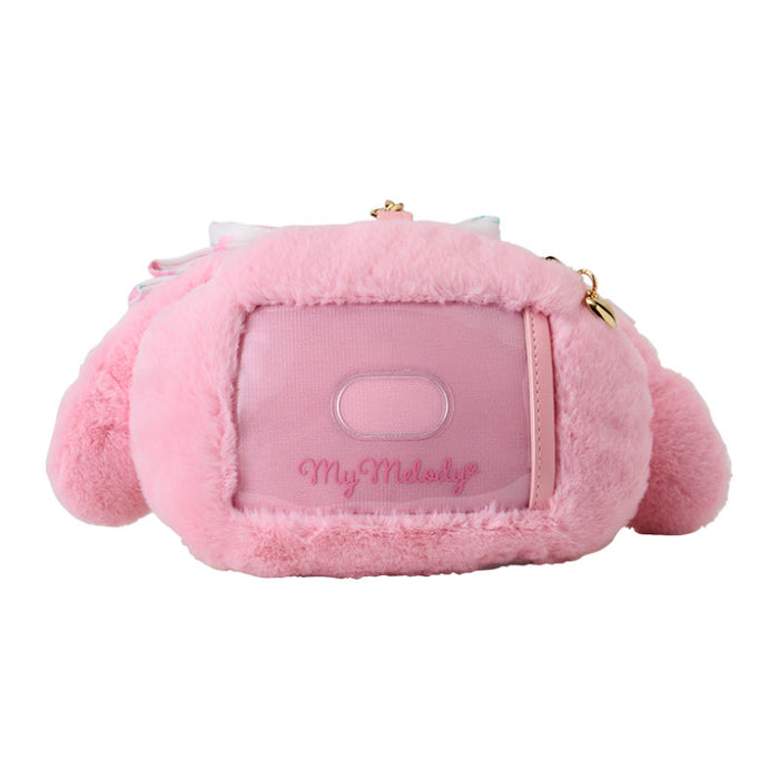 Japan Sanrio - My Melody Face-Shaped Pass Case (Dolly Rose)