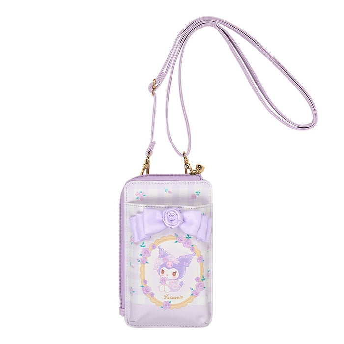 Japan Sanrio - Kuromi Smartphone Shoulder Bag (Dolly Rose)