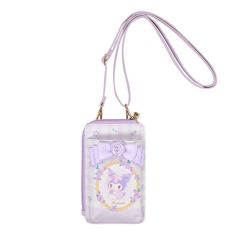 Japan Sanrio - Kuromi Smartphone Shoulder Bag (Dolly Rose)