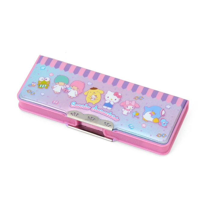 Japan Sanrio - Sanrio Characters Compact Pencil Case Yokopita Hologram