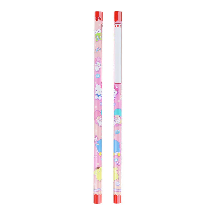 Japan Sanrio - Sanrio Characters Red Pencils, Set of 2