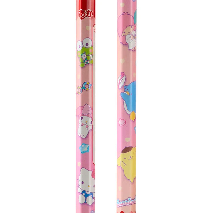 Japan Sanrio - Sanrio Characters Red Pencils, Set of 2