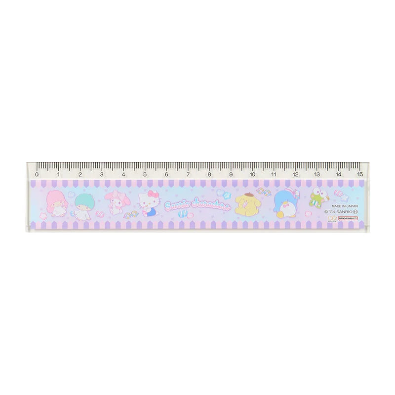 Japan Sanrio - Sanrio Characters Ruler 15cm