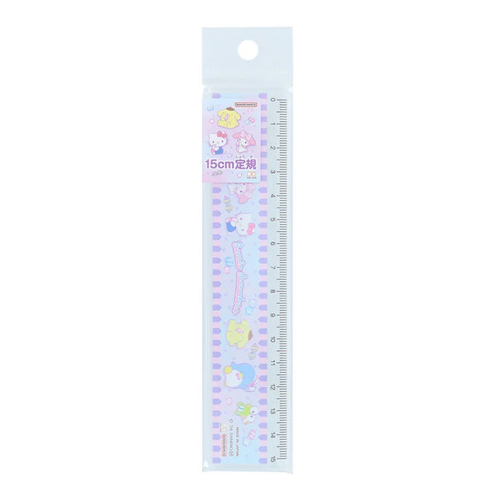 Japan Sanrio - Sanrio Characters Ruler 15cm