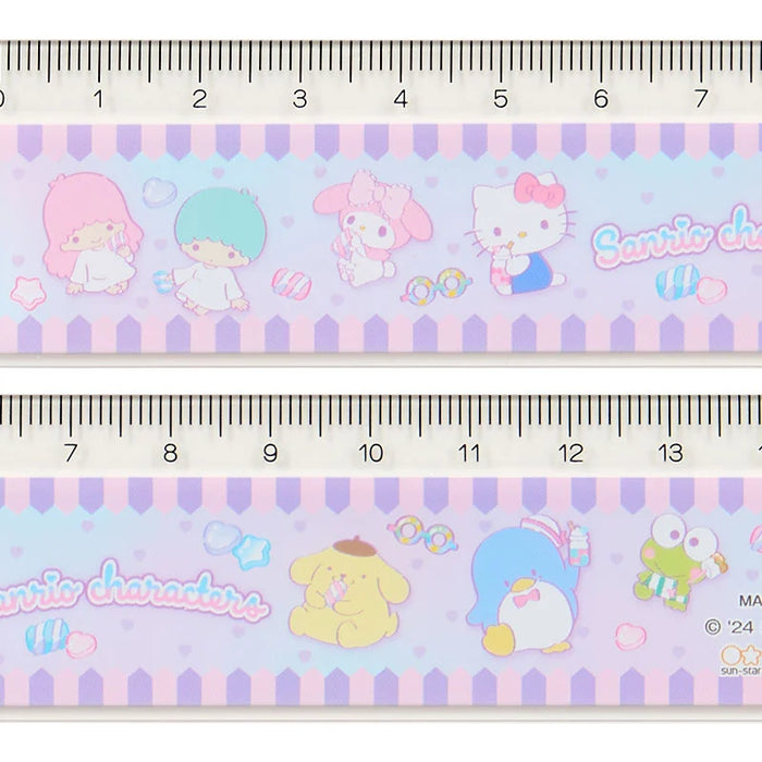 Japan Sanrio - Sanrio Characters Ruler 15cm